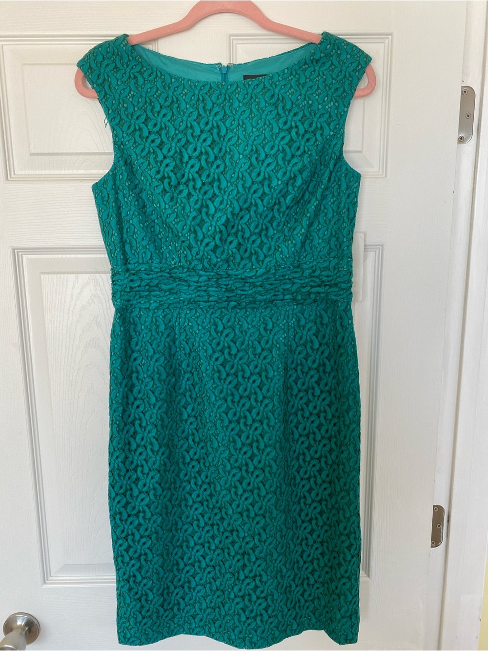 adrianna papell green lace dress | Dresses | Adrianna Papell Nwt Teal Sleeveless Midi adrianna papell green dress